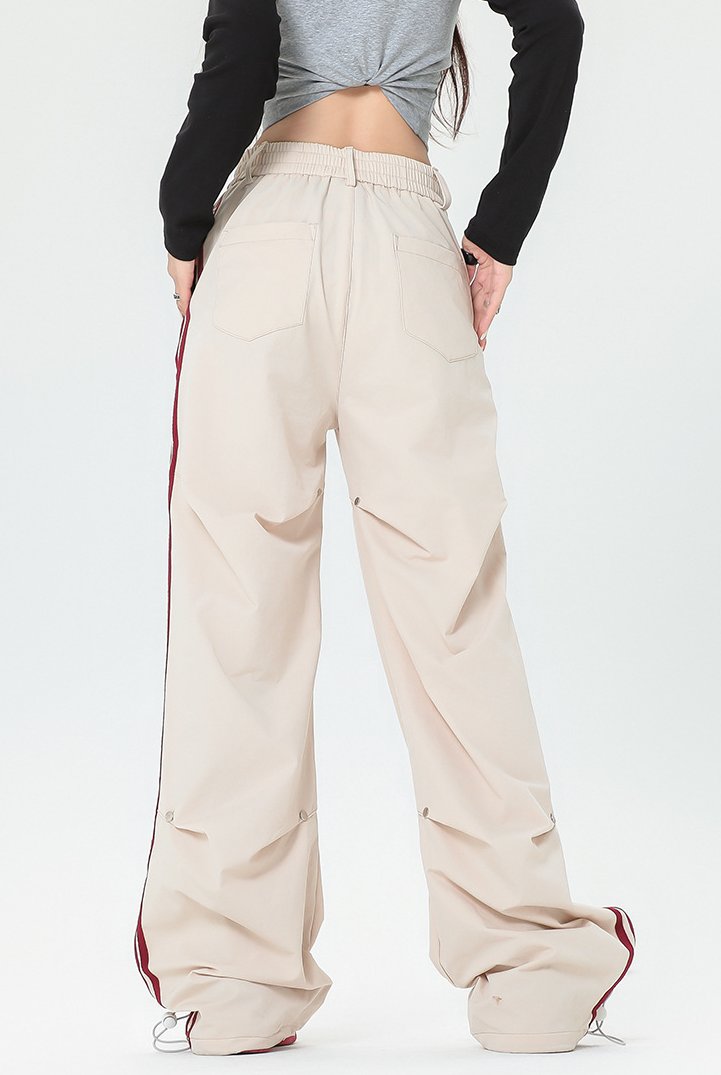 Unisex 4 Colors High Waist Baggy Streetwear Cargo HipHop Cargo Pants