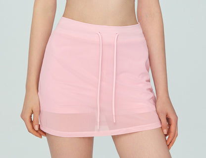 A-line Mini Culottes Skirt