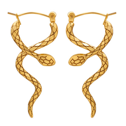Snake Earrings/Waterproof