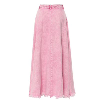 Pink Micro Mini Short Skirt|Long Skirt