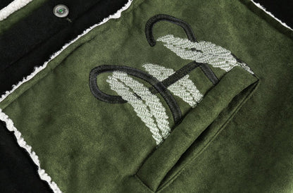 Lambswool Embroidered Jacket