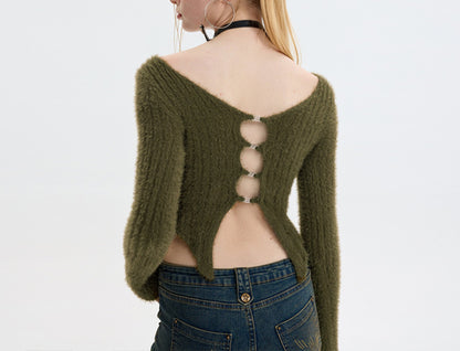 2 Colors Hottie Sweater-One Piece for Two Wear
