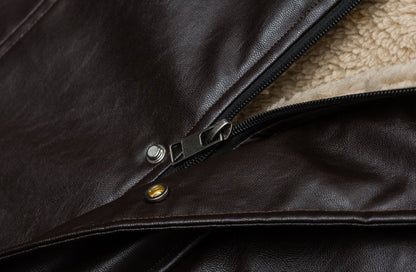 PU Leather Jacket.