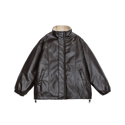 PU Leather Jacket.
