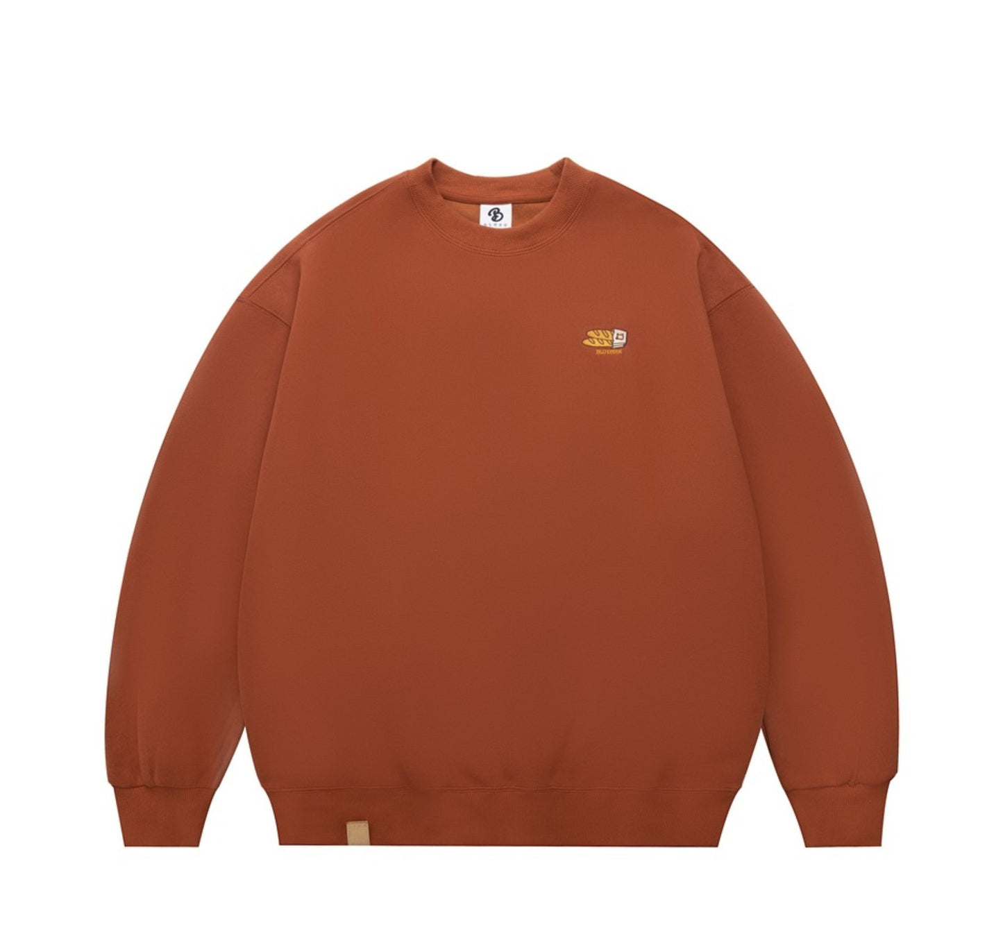 Classic Round Neck Pullover Sweatshirt