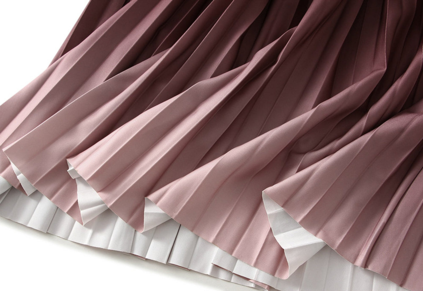 Gradient Pleated Skirt