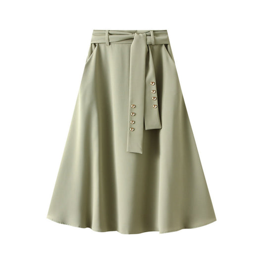 Classic Pocket Long Skirt