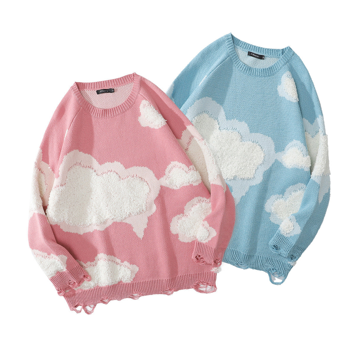 Unisex 3D Cloud Knit Sweater