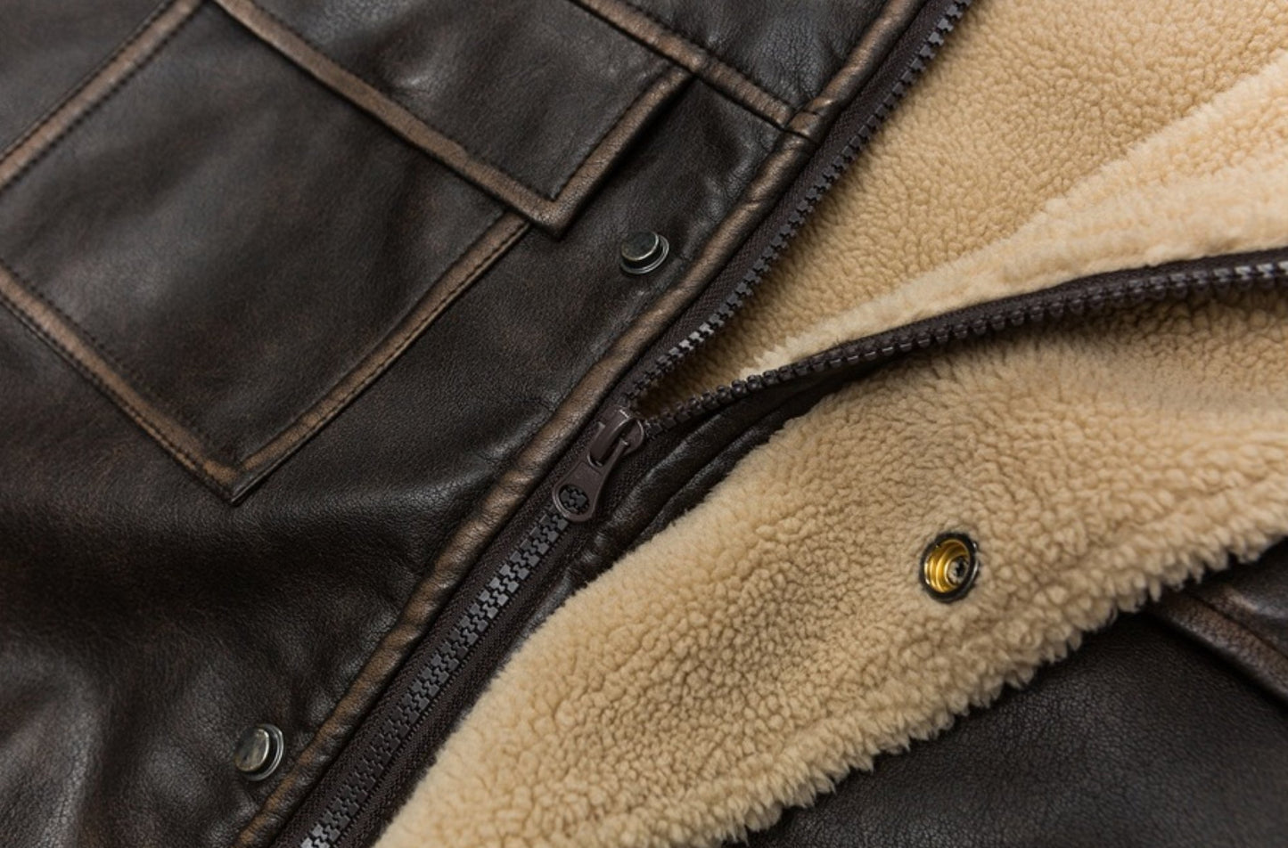 Winter PU Leather Jacket