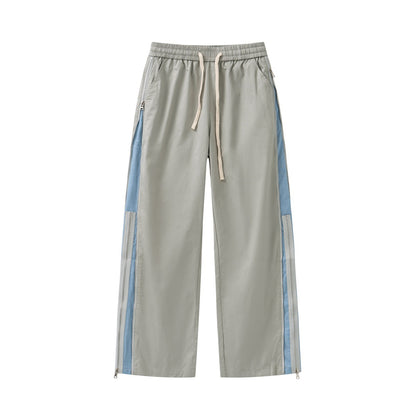 Unisex Double-Layer Zipper Street Fashion Cargo Pants