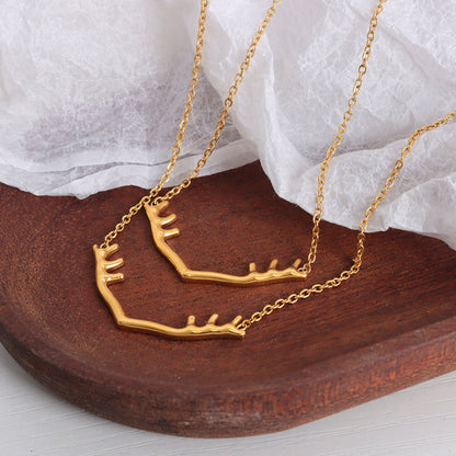 Christmas Elk Necklace/Waterproof