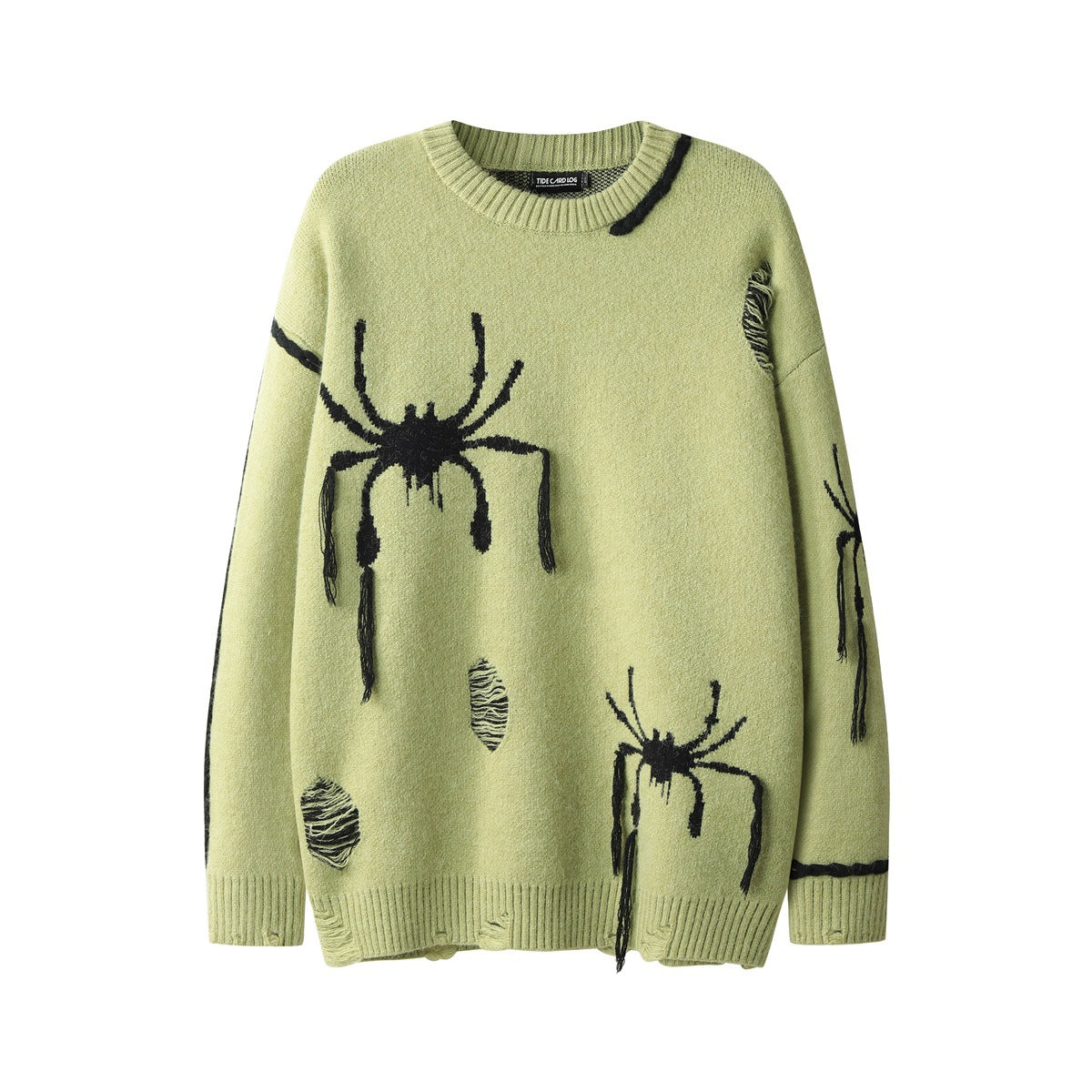 Unisex Spider Rope Knit Sweater