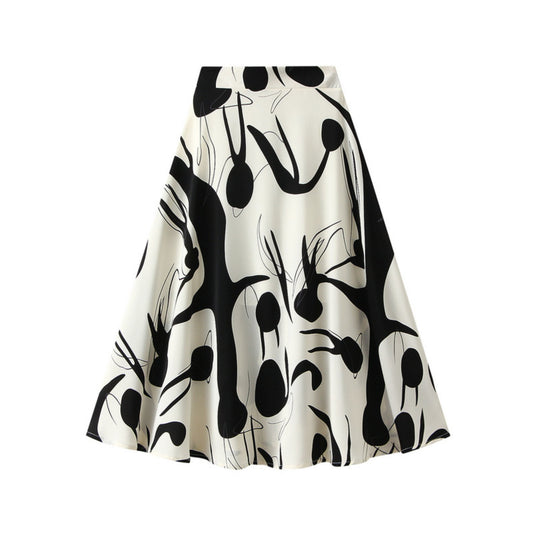 Nature Midi A-line Skirt