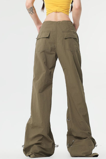 Unisex 4 Colors Baggy Streetwear Pants