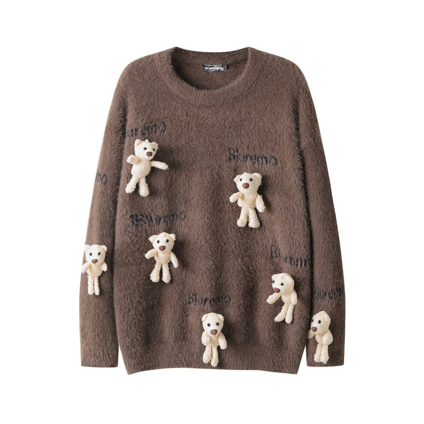 Unisex The Bear Doll Knitted Sweater