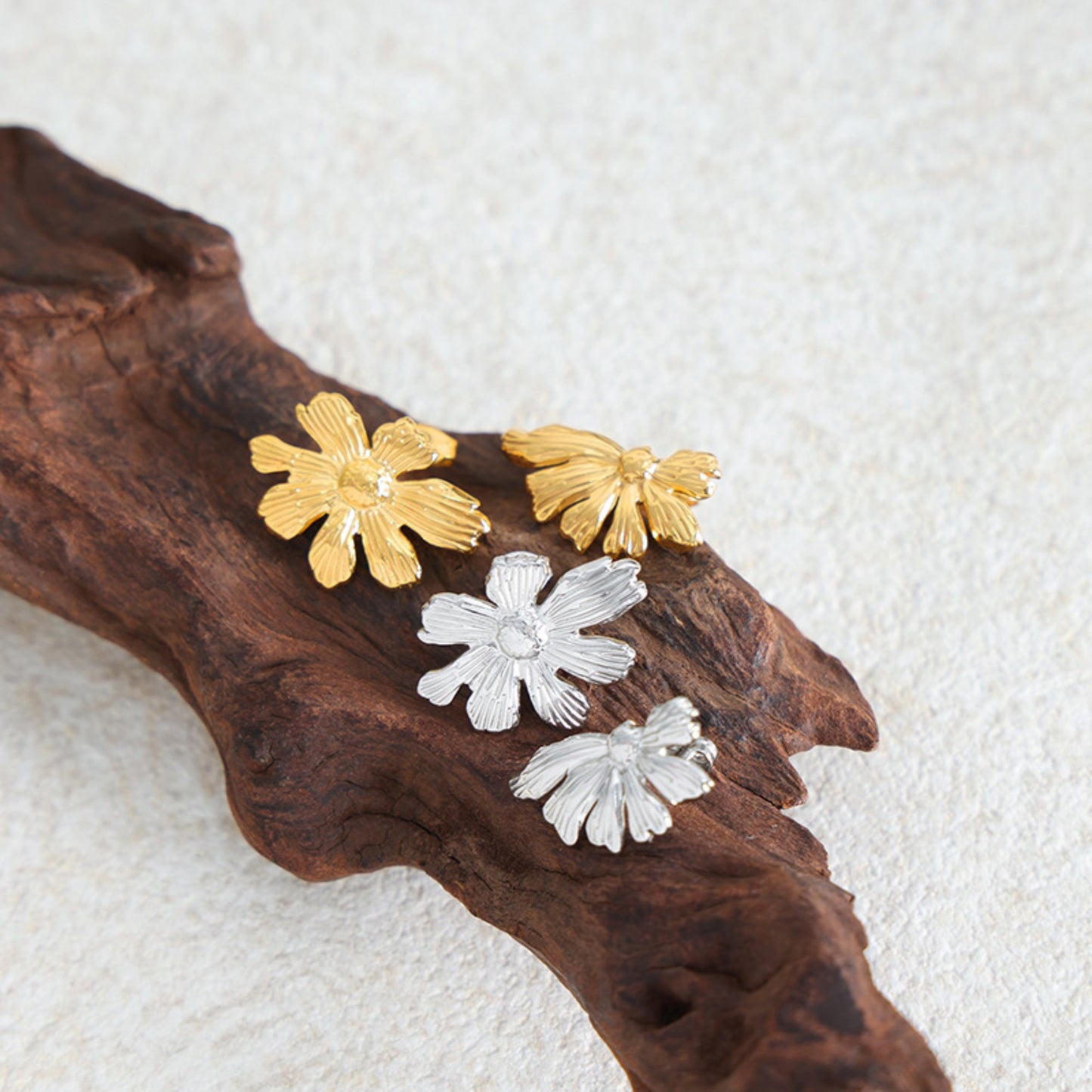 Flower Earrings/Waterproof