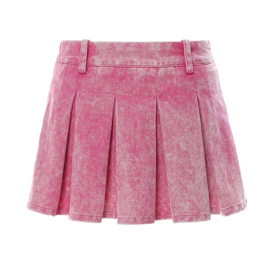 Pink Micro Mini Short Skirt|Long Skirt